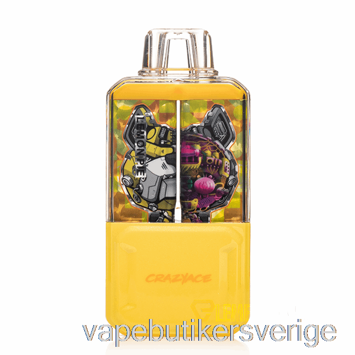 Vape Sverige Crazyace B15000 Engångs Citronpaj